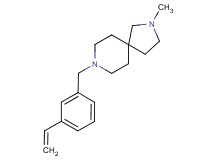 2-methyl-8-(3-vinylbenzyl)-2,8-diazaspiro[4.5]decane