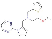 (2-methoxyethyl)[(1-pyrimidin-2-yl-1H-pyrrol-2-yl)methyl](2-thienylmethyl)amine