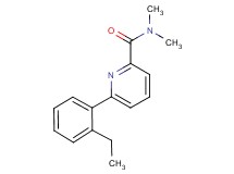 6-(2-ethylphenyl)-N,N-dimethylpyridine-2-carboxamide