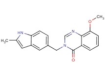 8-methoxy-3-[(2-methyl-1H-indol-5-yl)methyl]quinazolin-4(3H)-one