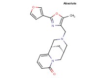 (1S,9S)-11-{[2-(3-furyl)-5-methyl-1,3-oxazol-4-yl]methyl}-7,11-diazatricyclo[7.3.1.0~2,7~]trideca-2,4-dien-6-one