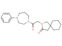 2-[2-oxo-2-(4-phenyl-1,4-diazepan-1-yl)ethyl]-2-azaspiro[4.5]decan-3-one