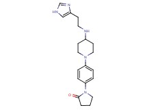 1-[4-(4-{[2-(1H-imidazol-4-yl)ethyl]amino}-1-piperidinyl)phenyl]-2-pyrrolidinone
