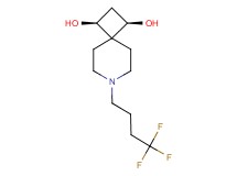 (1R*,3S*)-7-(4,4,4-trifluorobutyl)-7-azaspiro[3.5]nonane-1,3-diol