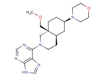 (4aR*,6R*,8aS*)-8a-(methoxymethyl)-6-morpholin-4-yl-2-(9H-purin-6-yl)decahydroisoquinoline