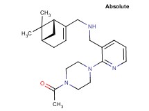 1-[2-(4-acetyl-1-piperazinyl)-3-pyridinyl]-N-{[(1R,5S)-6,6-dimethylbicyclo[3.1.1]hept-2-en-2-yl]methyl}methanamine
