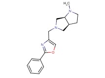 (3aS*,6aS*)-1-methyl-5-[(2-phenyl-1,3-oxazol-4-yl)methyl]octahydropyrrolo[3,4-b]pyrrole