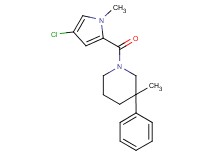 1-[(4-chloro-1-methyl-1H-pyrrol-2-yl)carbonyl]-3-methyl-3-phenylpiperidine