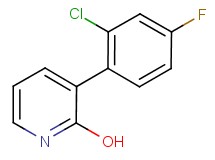 3-(2-chloro-4-fluorophenyl)pyridin-2-ol