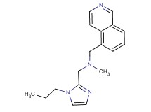 (5-isoquinolinylmethyl)methyl[(1-propyl-1H-imidazol-2-yl)methyl]amine