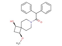 (1R*,3S*)-7-(diphenylacetyl)-3-methoxy-7-azaspiro[3.5]nonan-1-ol