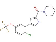 1-({4-[2-chloro-5-(trifluoromethoxy)phenyl]-1H-pyrrol-2-yl}carbonyl)piperidine
