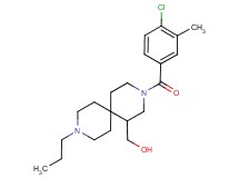 [3-(4-chloro-3-methylbenzoyl)-9-propyl-3,9-diazaspiro[5.5]undec-1-yl]methanol