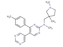 N-[(1,3-dimethylpyrrolidin-3-yl)methyl]-N-methyl-4-(4-methylphenyl)-5,5'-bipyrimidin-2-amine