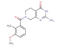2-amino-7-(3-methoxy-2-methylbenzoyl)-5,6,7,8-tetrahydropyrido[3,4-d]pyrimidin-4(3H)-one