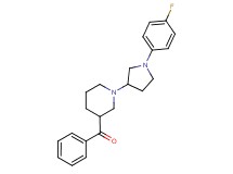{1-[1-(4-fluorophenyl)-3-pyrrolidinyl]-3-piperidinyl}(phenyl)methanone
