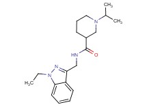 N-[(1-ethyl-1H-indazol-3-yl)methyl]-1-isopropyl-3-piperidinecarboxamide
