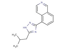 5-(5-isobutyl-1H-1,2,4-triazol-3-yl)isoquinoline