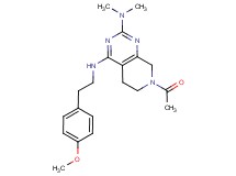 7-acetyl-N~4~-[2-(4-methoxyphenyl)ethyl]-N~2~,N~2~-dimethyl-5,6,7,8-tetrahydropyrido[3,4-d]pyrimidine-2,4-diamine