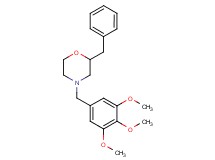 2-benzyl-4-(3,4,5-trimethoxybenzyl)morpholine