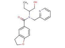 N-[1-(hydroxymethyl)propyl]-N-(pyridin-2-ylmethyl)-2,3-dihydro-1-benzofuran-5-carboxamide