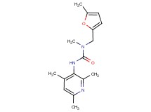 N-methyl-N-[(5-methyl-2-furyl)methyl]-N'-(2,4,6-trimethylpyridin-3-yl)urea