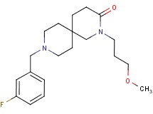 9-(3-fluorobenzyl)-2-(3-methoxypropyl)-2,9-diazaspiro[5.5]undecan-3-one