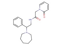 N-(2-azepan-1-yl-2-phenylethyl)-2-(2-oxopyridin-1(2H)-yl)acetamide