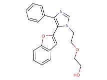 2-{2-[5-(1-benzofuran-2-yl)-4-phenyl-1H-imidazol-1-yl]ethoxy}ethanol