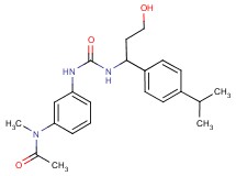 N-{3-[({[3-hydroxy-1-(4-isopropylphenyl)propyl]amino}carbonyl)amino]phenyl}-N-methylacetamide