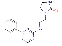 1-(2-{[4-(4-pyridinyl)-2-pyrimidinyl]amino}ethyl)-2-imidazolidinone