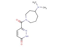 6-{[4-(dimethylamino)-1-azepanyl]carbonyl}-3(2H)-pyridazinone