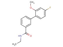 N-ethyl-4'-fluoro-2'-methoxybiphenyl-3-carboxamide