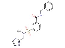 N-benzyl-3-{[(1H-imidazol-2-ylmethyl)(methyl)amino]sulfonyl}benzamide