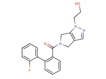 2-[5-[(2'-fluorobiphenyl-2-yl)carbonyl]-5,6-dihydropyrrolo[3,4-c]pyrazol-1(4H)-yl]ethanol