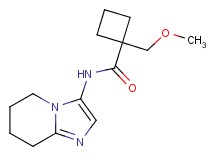 1-(methoxymethyl)-N-(5,6,7,8-tetrahydroimidazo[1,2-a]pyridin-3-yl)cyclobutanecarboxamide