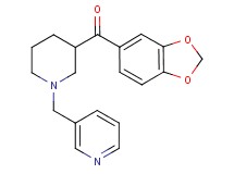 1,3-benzodioxol-5-yl[1-(3-pyridinylmethyl)-3-piperidinyl]methanone