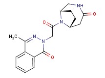 4-methyl-2-{2-oxo-2-[(1S*,6R*)-4-oxo-3,9-diazabicyclo[4.2.1]non-9-yl]ethyl}phthalazin-1(2H)-one