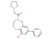 7-pyridin-3-yl-4-(pyrrolidin-1-ylacetyl)-2,3,4,5-tetrahydro-1,4-benzoxazepin-9-ol