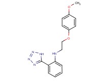 N-[2-(4-methoxyphenoxy)ethyl]-2-(1H-tetrazol-5-yl)aniline