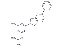4-isopropoxy-6-(2-phenyl-5,7-dihydro-6H-pyrrolo[3,4-d]pyrimidin-6-yl)pyrimidin-2-amine