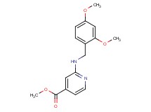 methyl 2-[(2,4-dimethoxybenzyl)amino]isonicotinate