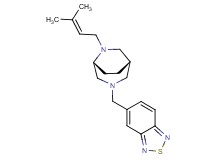 5-{[(1S*,5R*)-6-(3-methyl-2-buten-1-yl)-3,6-diazabicyclo[3.2.2]non-3-yl]methyl}-2,1,3-benzothiadiazole