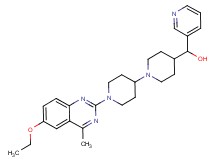 [1'-(6-ethoxy-4-methyl-2-quinazolinyl)-1,4'-bipiperidin-4-yl](3-pyridinyl)methanol