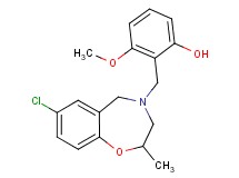 2-[(7-chloro-2-methyl-2,3-dihydro-1,4-benzoxazepin-4(5H)-yl)methyl]-3-methoxyphenol