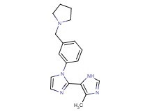 5'-methyl-1-[3-(pyrrolidin-1-ylmethyl)phenyl]-1H,3'H-2,4'-biimidazole
