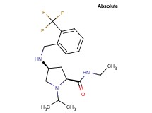 (4S)-N-ethyl-1-isopropyl-4-{[2-(trifluoromethyl)benzyl]amino}-L-prolinamide