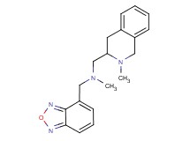 (2,1,3-benzoxadiazol-4-ylmethyl)methyl[(2-methyl-1,2,3,4-tetrahydro-3-isoquinolinyl)methyl]amine