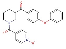 [1-(1-oxidoisonicotinoyl)-3-piperidinyl](4-phenoxyphenyl)methanone