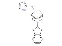(1S*,5R*)-3-(2,3-dihydro-1H-inden-2-yl)-6-(1H-imidazol-2-ylmethyl)-3,6-diazabicyclo[3.2.2]nonane